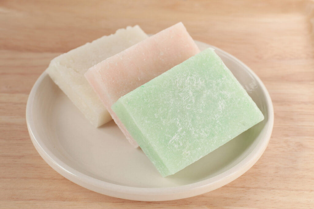 カラフルなお餅