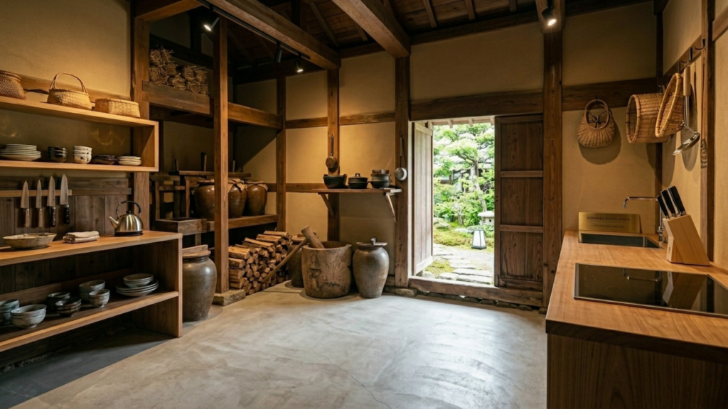 器具の保管場所